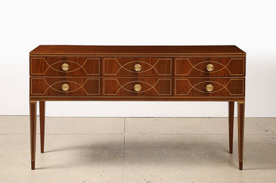 6 Drawer Console/ Sideboard by Paolo Buffa