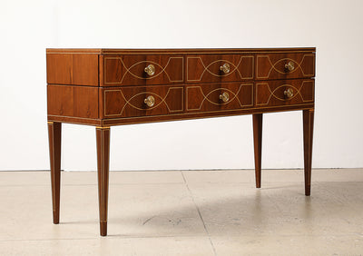 6 Drawer Console/ Sideboard by Paolo Buffa