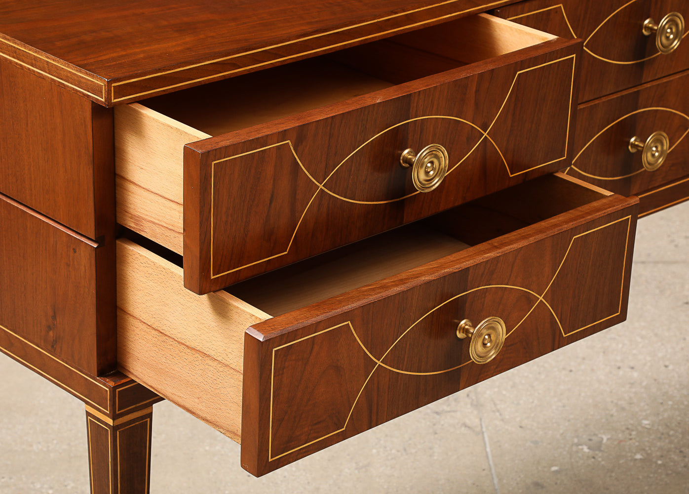 6 Drawer Console/ Sideboard by Paolo Buffa