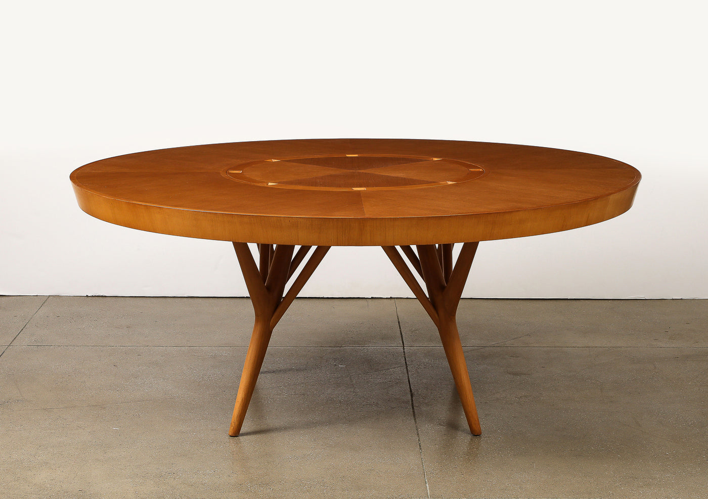 Circular Dining Table by Paul Laszlo
