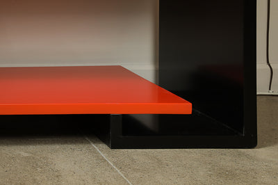 Asian Modern Console Table by Paul Frankl