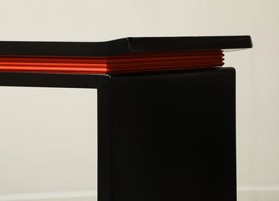 Asian Modern Console Table by Paul Frankl
