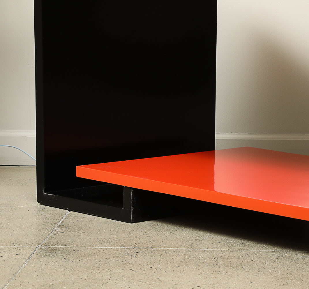 Asian Modern Console Table by Paul Frankl
