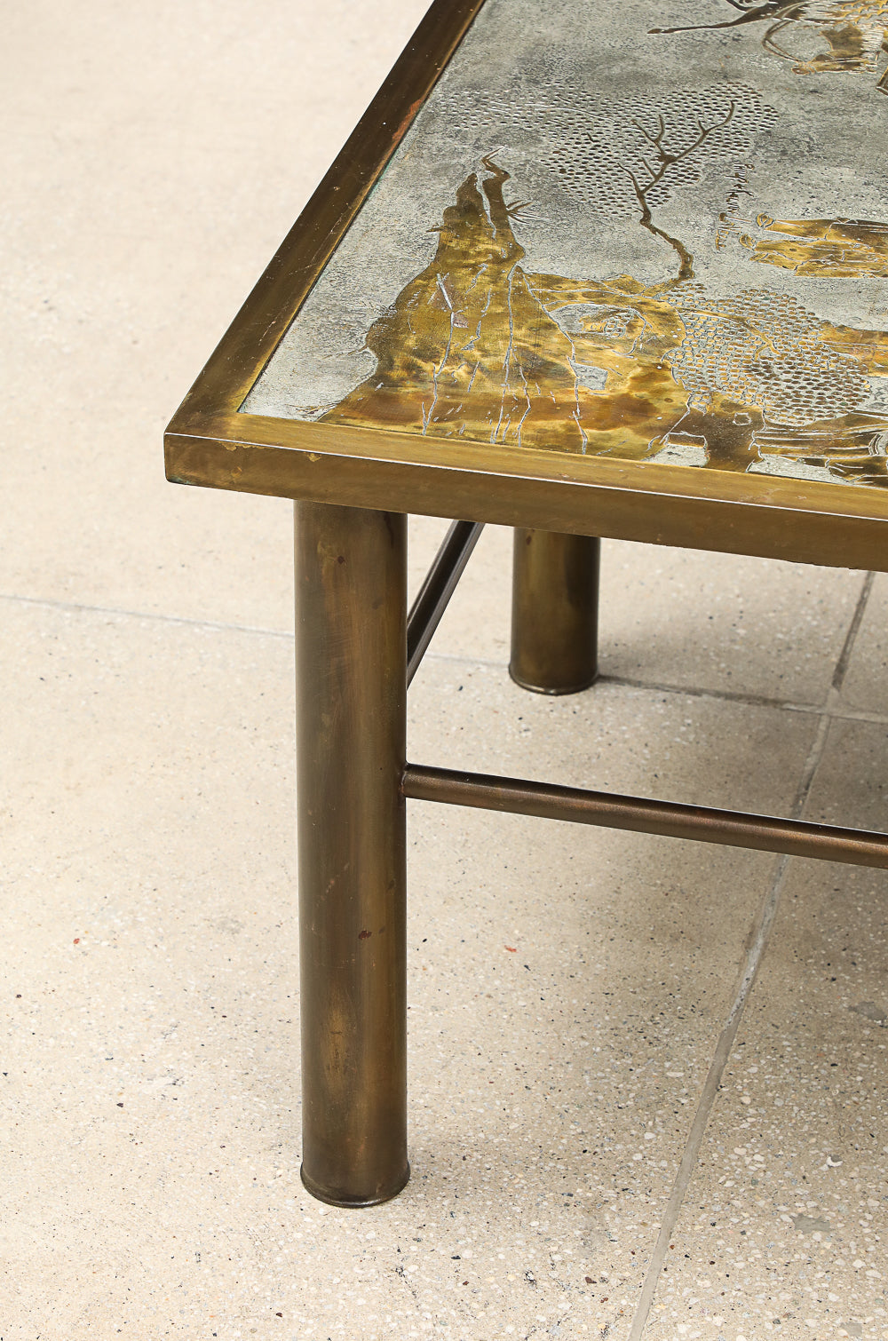 Rare Chan Cocktail Table by Philip & Kelvin LaVerne – Donzella LTD.