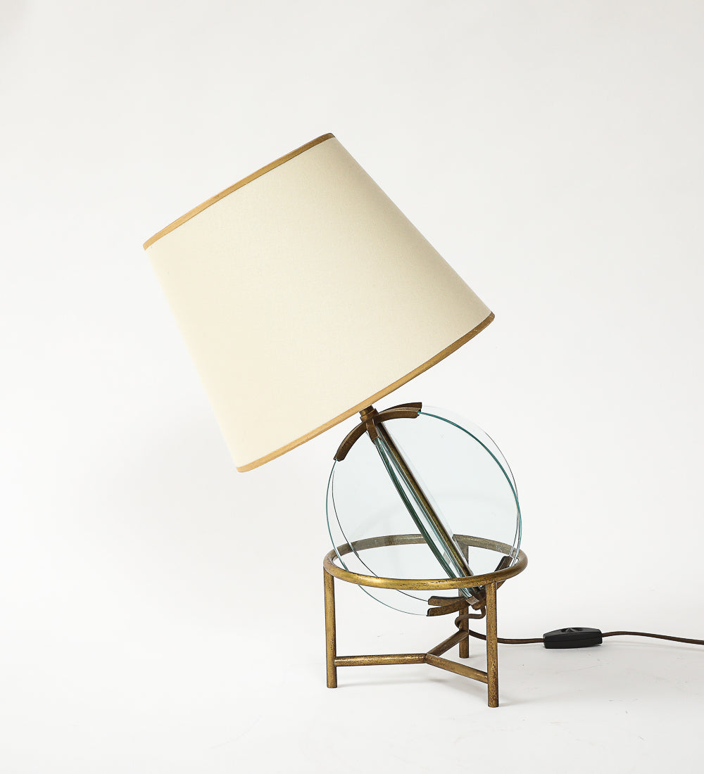 Rare Tilting Table Lamp by Pietro Chiesa for Fontana Arte