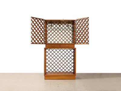 Rare Vitrine with Integrated Glass Tray by Pietro Chiesa