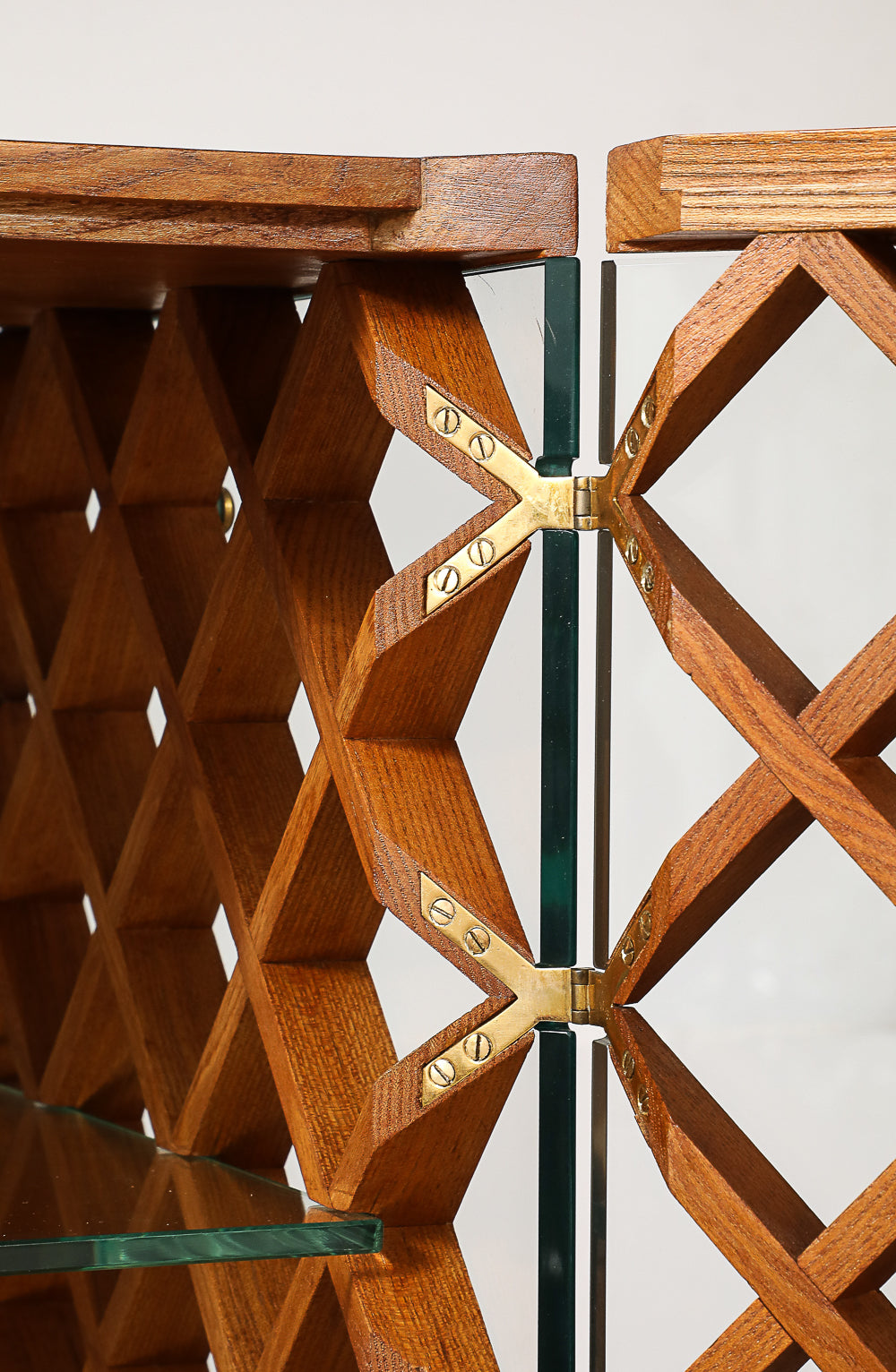 Rare Vitrine with Integrated Glass Tray by Pietro Chiesa