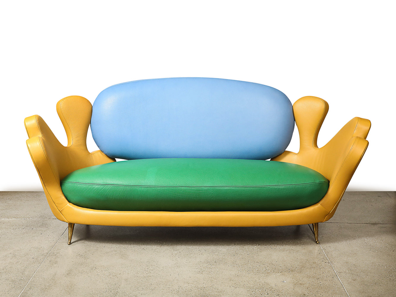 Rare Sculptural Sofa by Renzo Zavanella