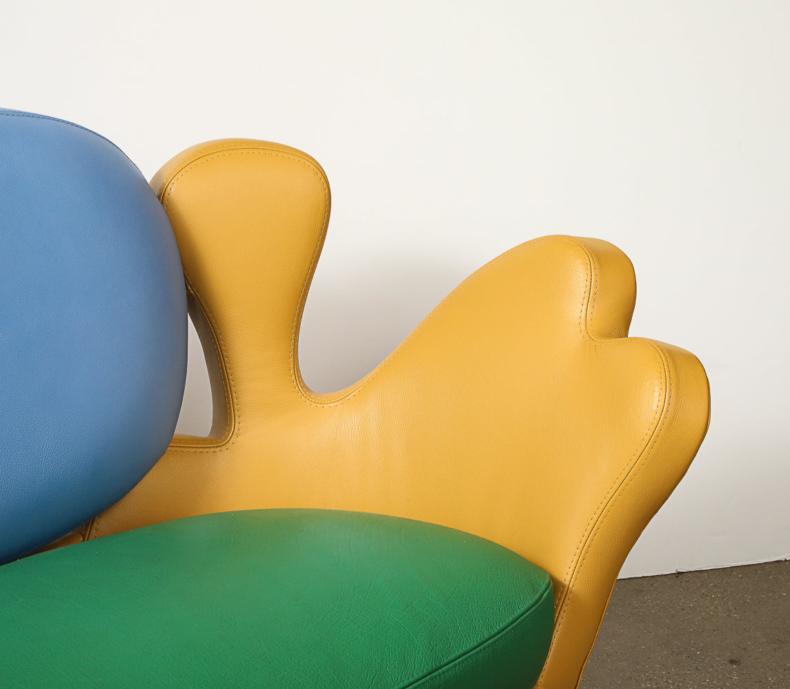 Rare Sculptural Sofa by Renzo Zavanella