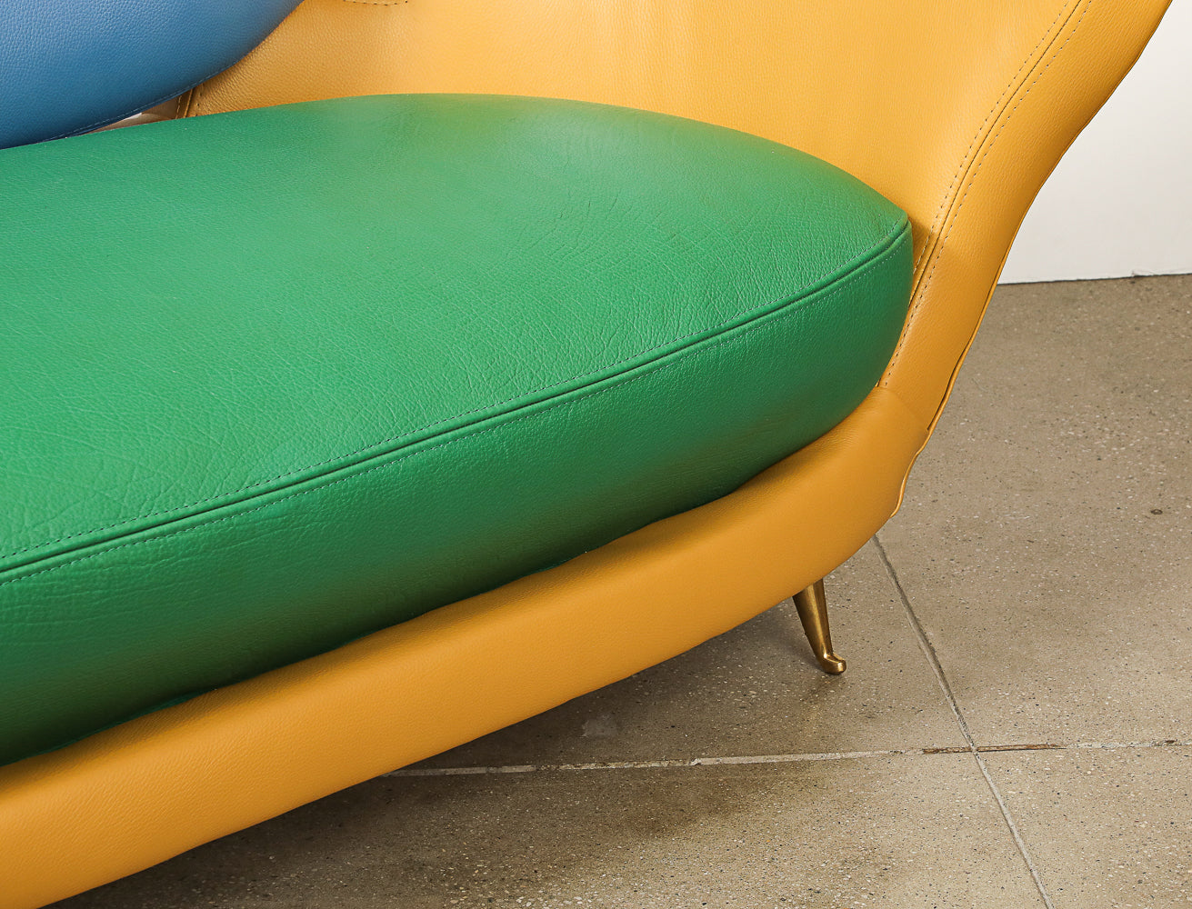 Rare Sculptural Sofa by Renzo Zavanella