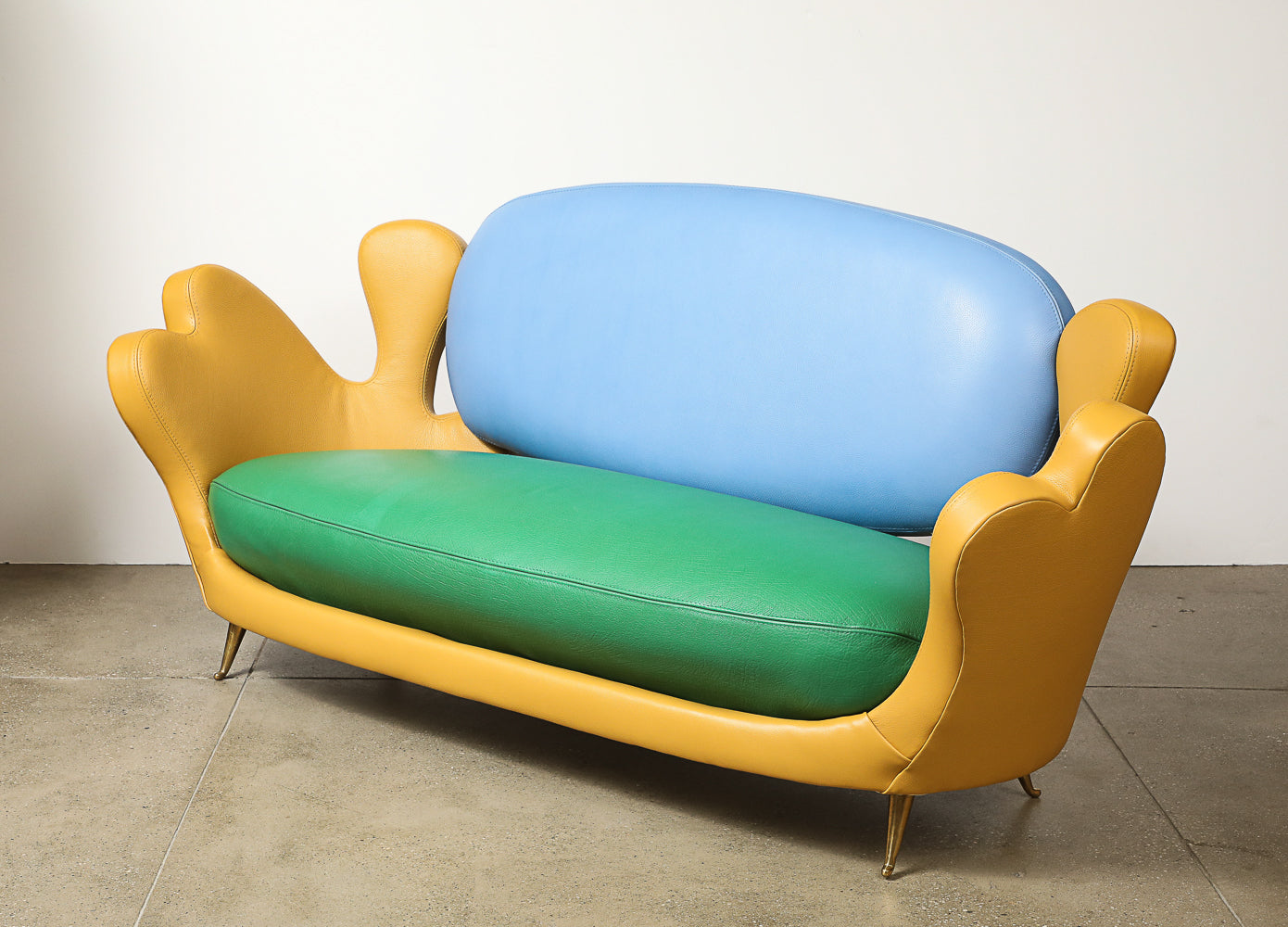 Rare Sculptural Sofa by Renzo Zavanella