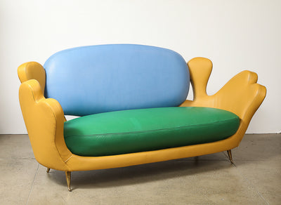 Rare Sculptural Sofa by Renzo Zavanella