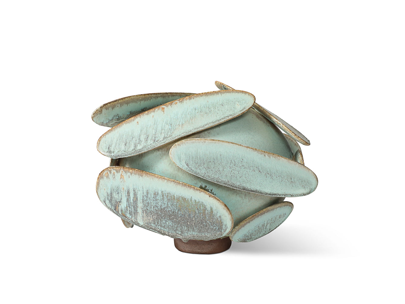 Lichen Vase #4 by Robbie Heidinger