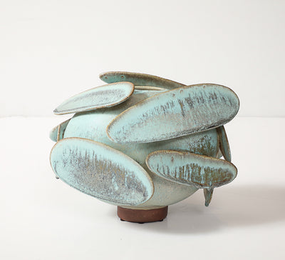 Lichen Vase #4 by Robbie Heidinger