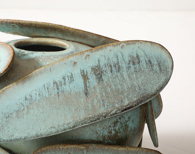 Lichen Vase #4 by Robbie Heidinger