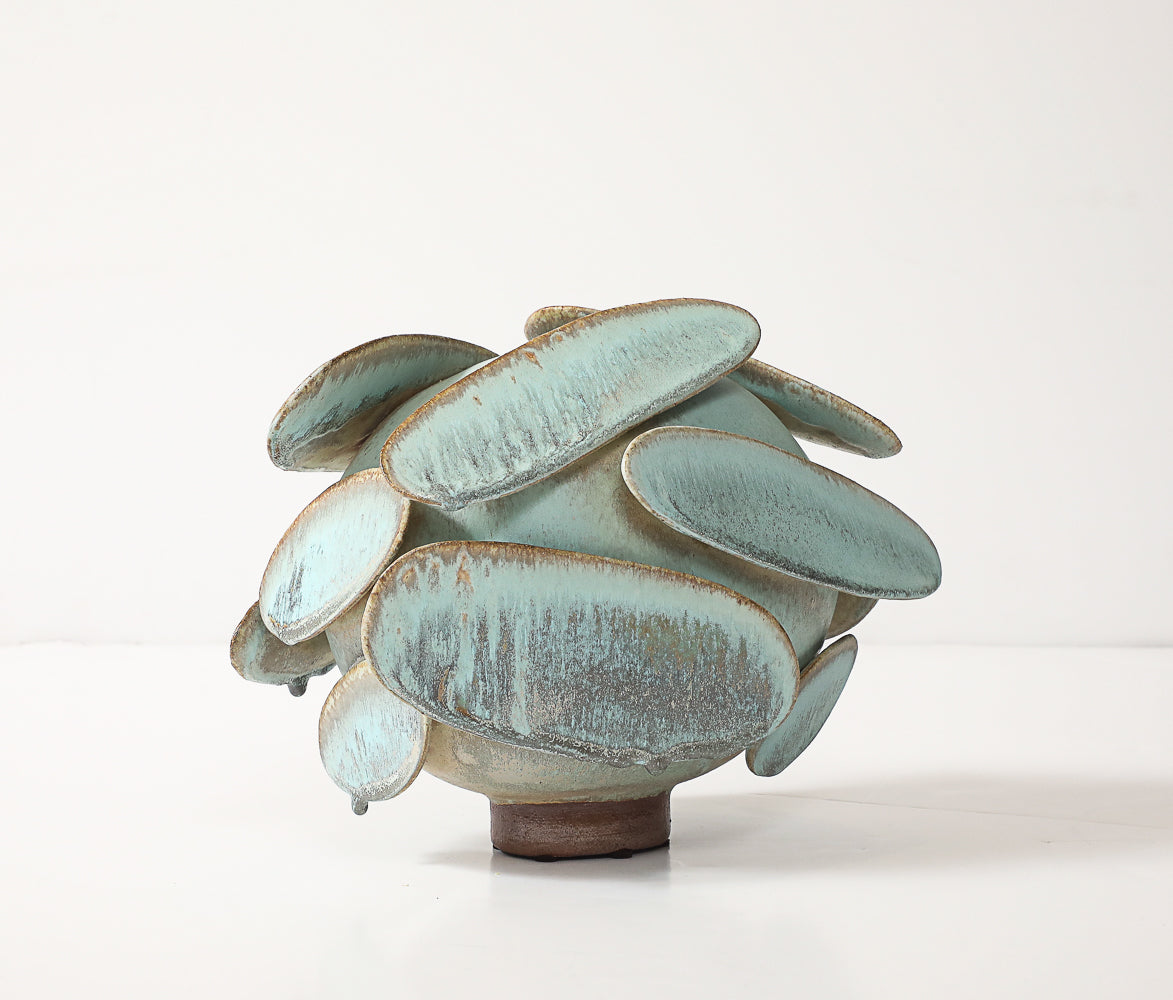 Lichen Vase #4 by Robbie Heidinger