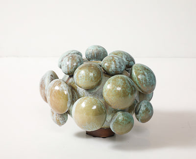 Blue Spore Vase by Robbie Heidinger