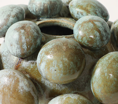 Blue Spore Vase by Robbie Heidinger