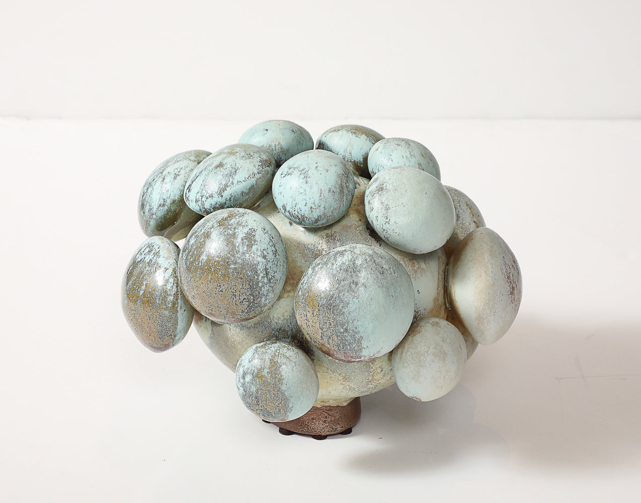 Blue Spore Vase by Robbie Heidinger