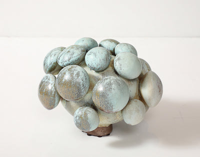 Blue Spore Vase by Robbie Heidinger