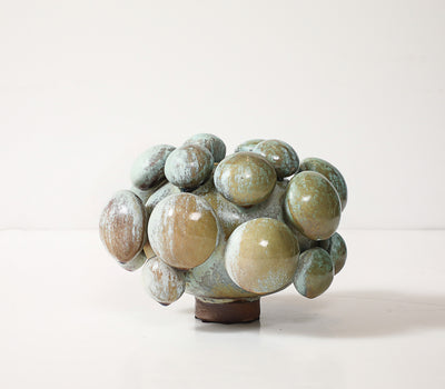 Blue Spore Vase by Robbie Heidinger