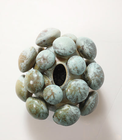 Blue Spore Vase by Robbie Heidinger