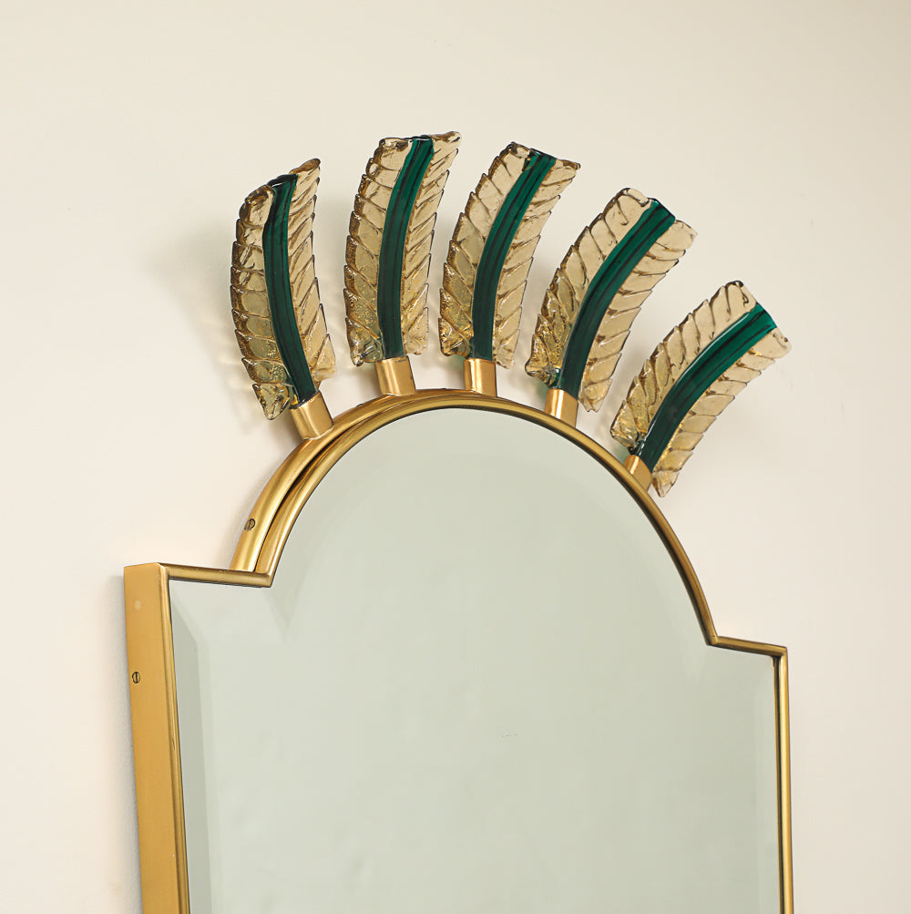 Specchiera Piume Mirror by Roberto Giulio Rida