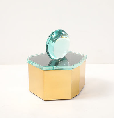 Pair of Diamante Boxes by Roberto Giulio Rida