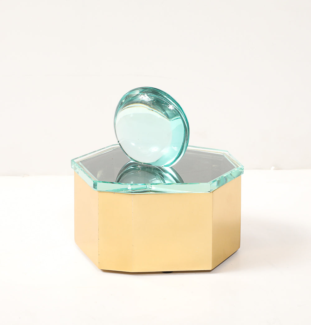 Pair of Diamante Boxes by Roberto Giulio Rida