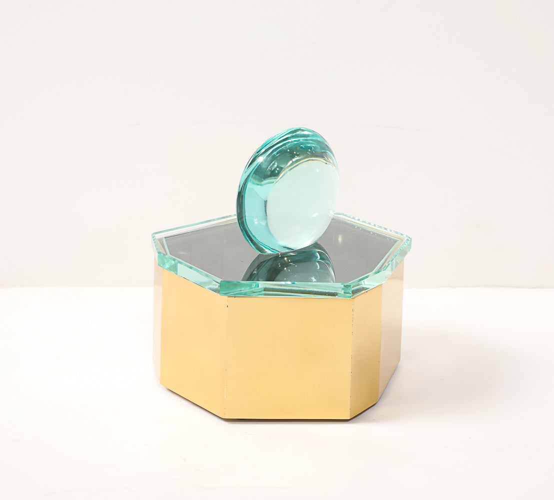 Pair of Diamante Boxes by Roberto Giulio Rida