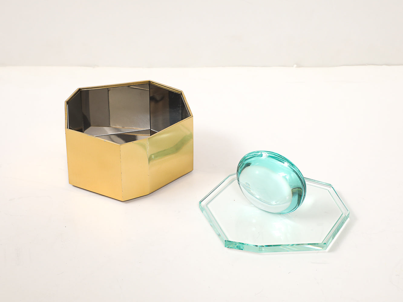 Pair of Diamante Boxes by Roberto Giulio Rida