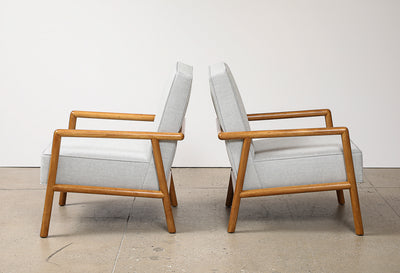 Pair of Model No. 1601 Lounge Chairs by T.H. Robsjohn-Gibbings