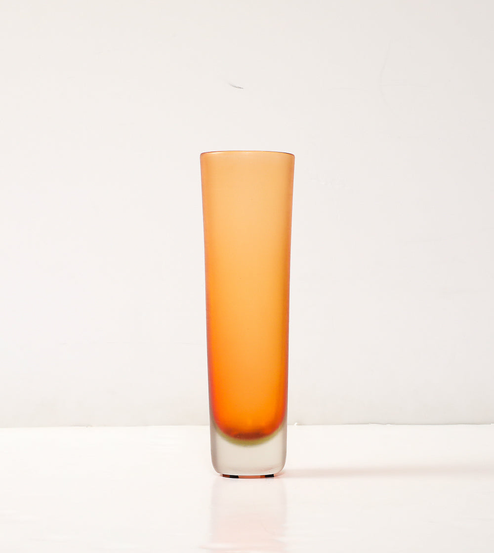 Tall Inciso Vase by Paolo Venini