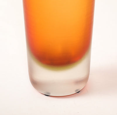 Tall Inciso Vase by Paolo Venini