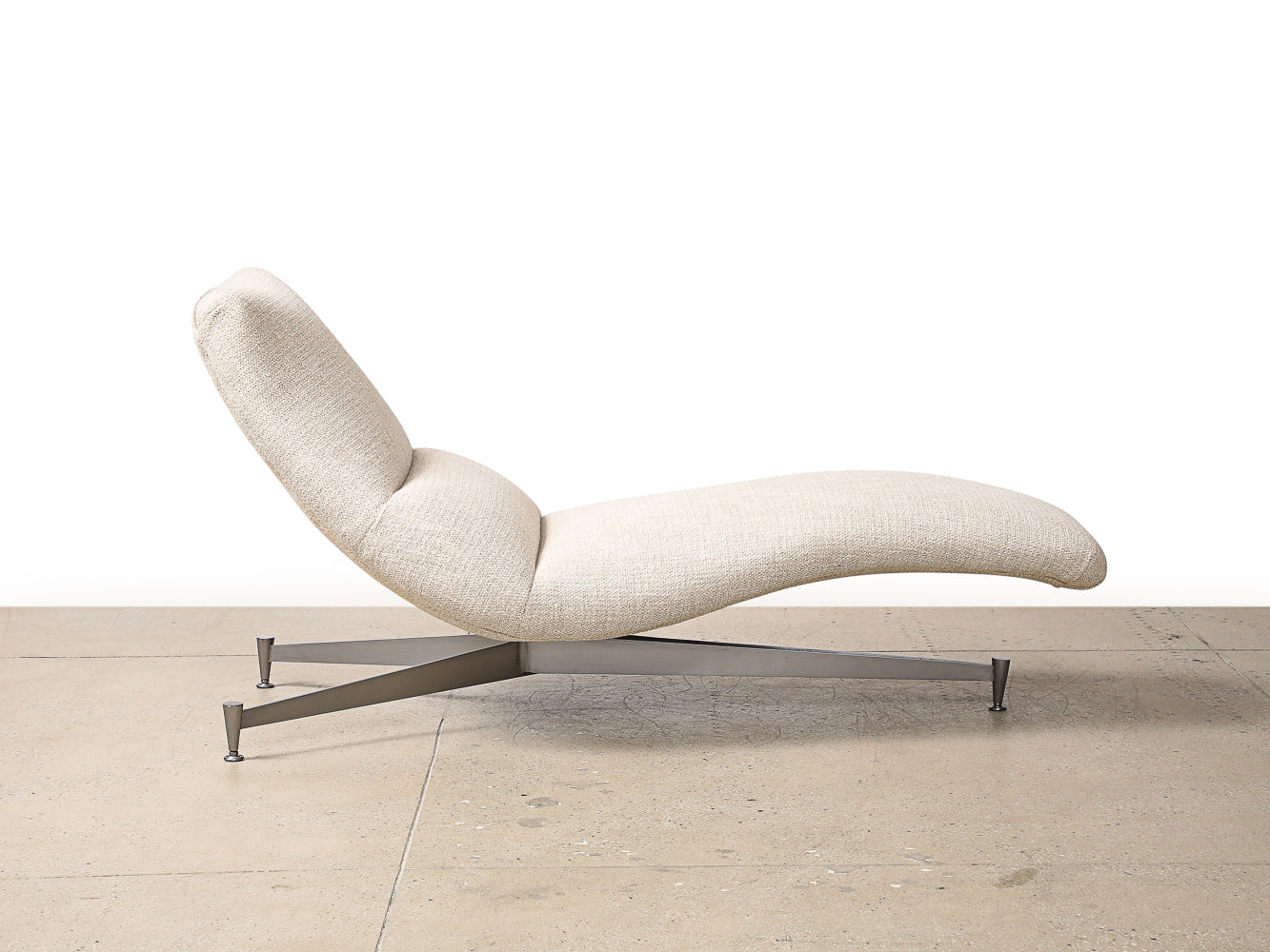 Model No. 5800 Chaise Lounge Chair by Vladimir Kagan for Kagan-Dreyfuss Inc.