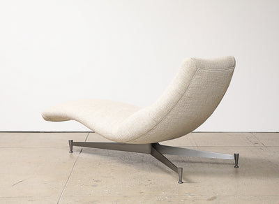 Model No. 5800 Chaise Lounge Chair by Vladimir Kagan for Kagan-Dreyfuss Inc.