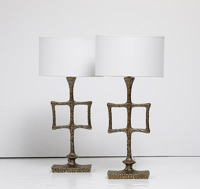 Limited Edition “Tahoma” Table Lamps by Alexandre Logé