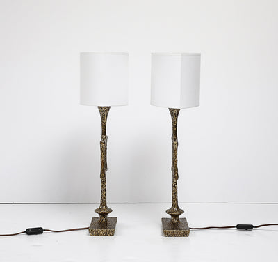 Limited Edition “Tahoma” Table Lamps by Alexandre Logé