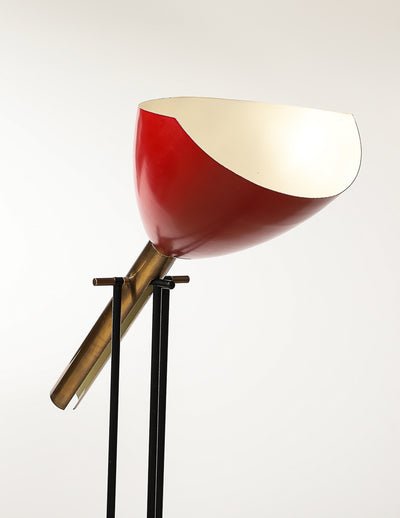 Televisione Floor Lamp by Angelo Lelii for Arredoluce