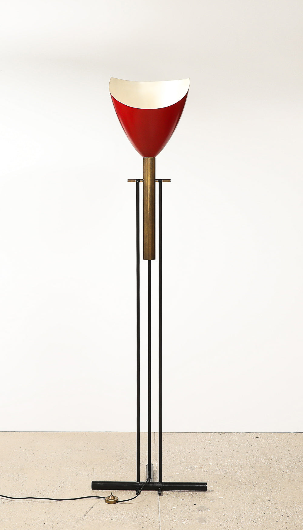 Televisione Floor Lamp by Angelo Lelii for Arredoluce