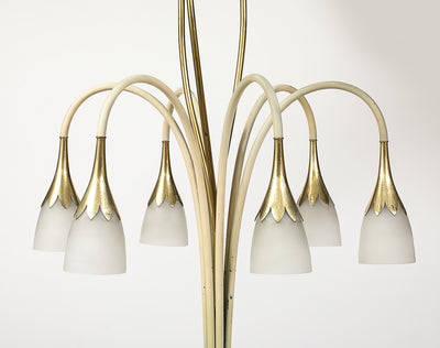 No. 77, Rare Floor Lamp by Angelo Lelii for Arredoluce