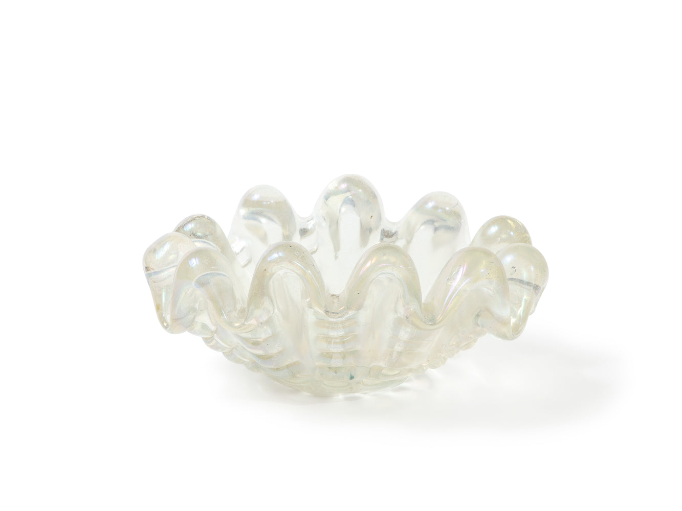 Large- Scale Grosse Costolature Bowl by Ercole Barovier