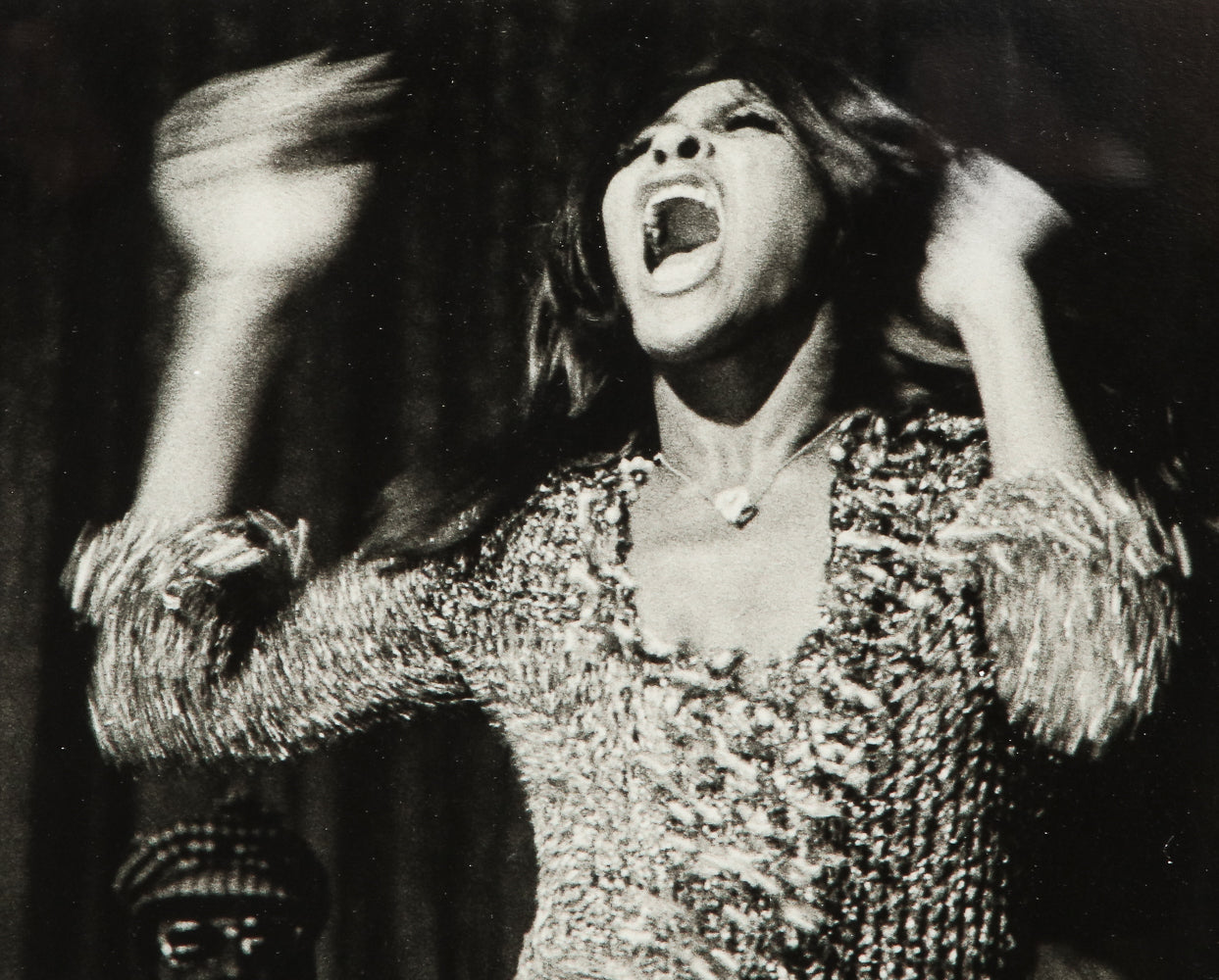 Tina Turner, 1971 by Barrie Wentzell