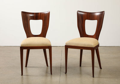 Pair of Triennale Dining Chairs by Osvaldo Borsani