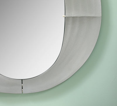Rare Circular Mirror by Lorenzo Burchiellaro