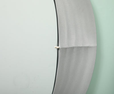 Rare Circular Mirror by Lorenzo Burchiellaro