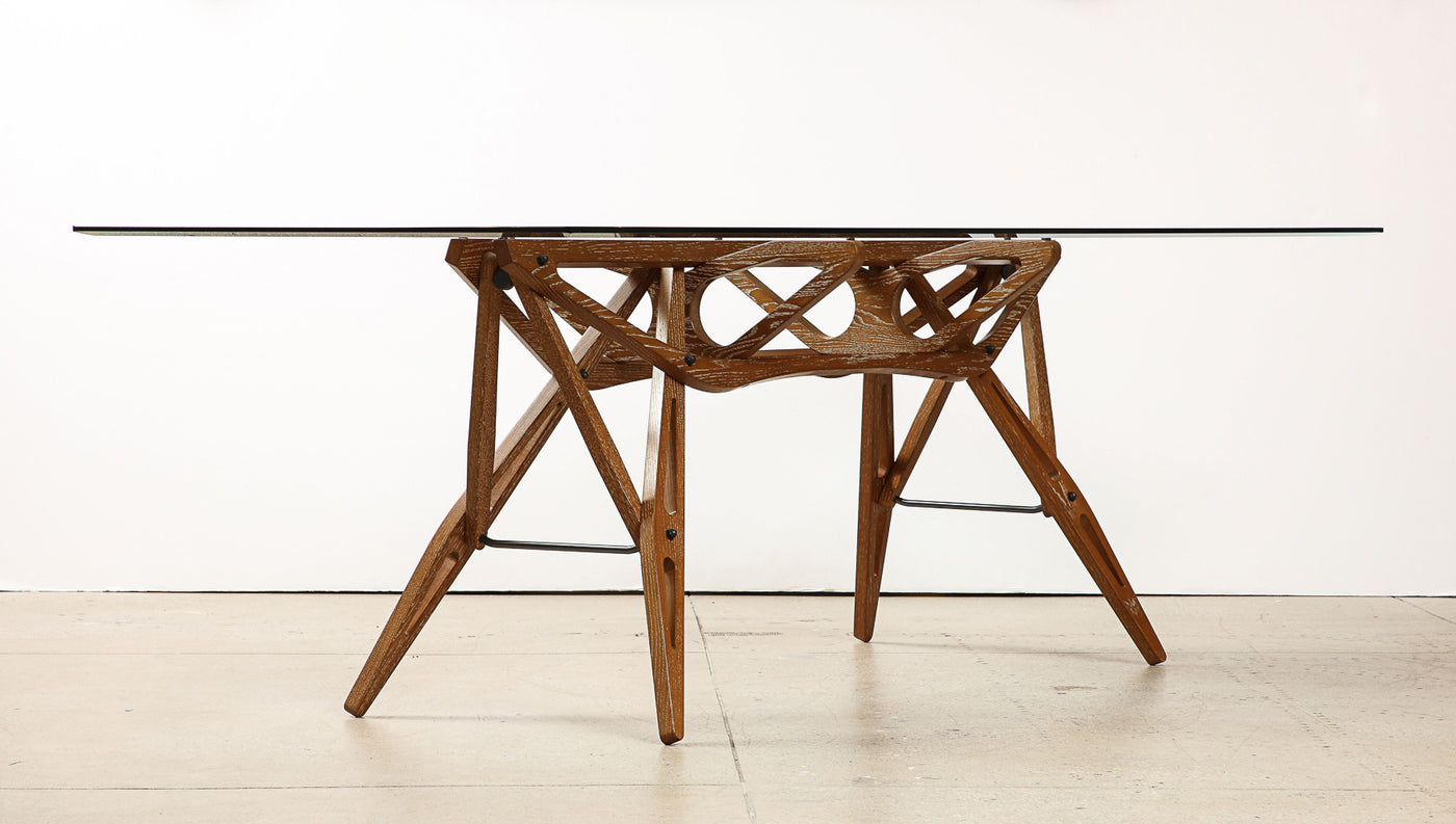 Reale Dining / Writing table by Carlo Mollino
