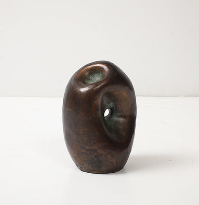 Pierced Sculpture Bronze 1 by David Haskell