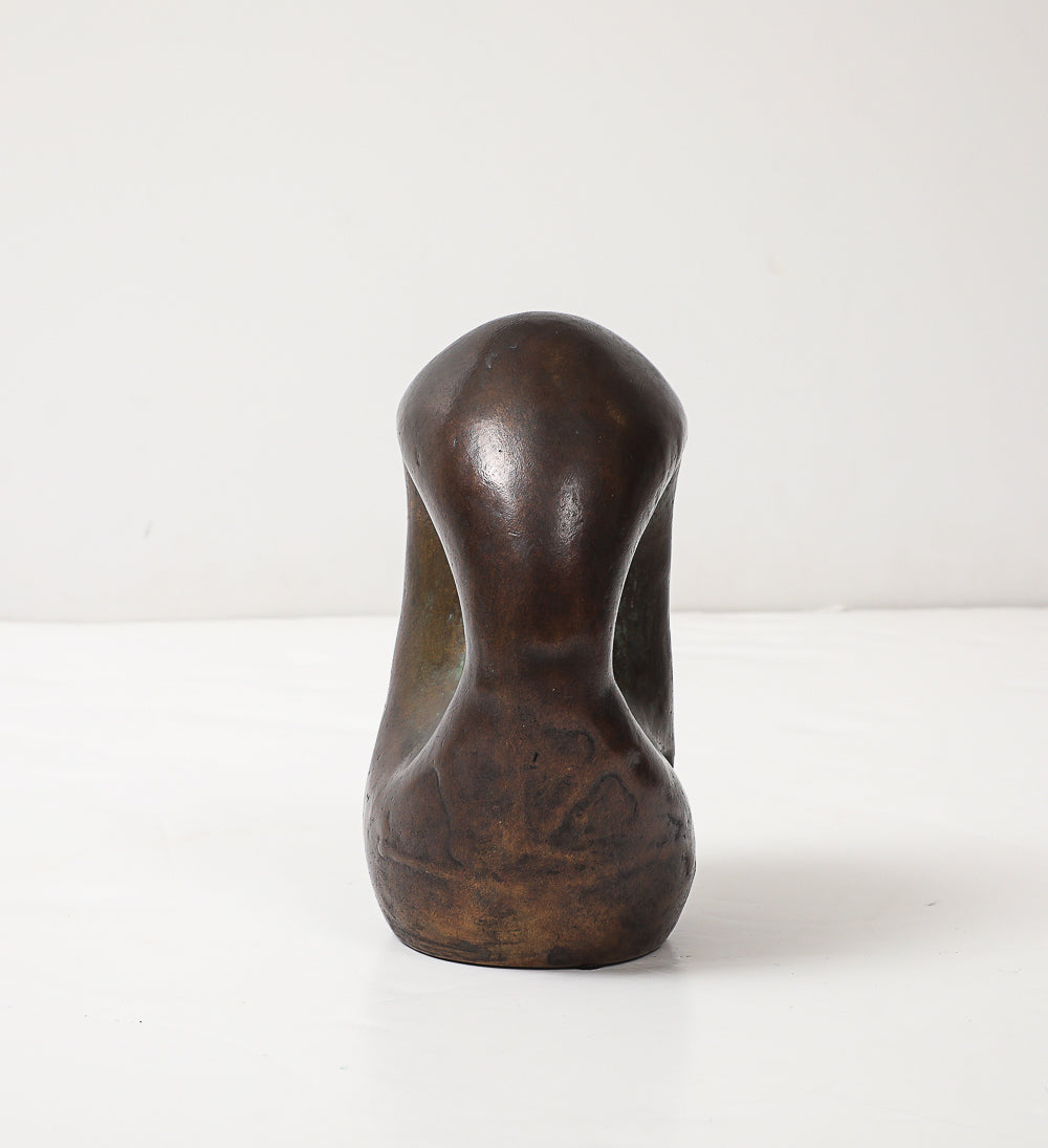 Pierced Sculpture Bronze 1 by David Haskell