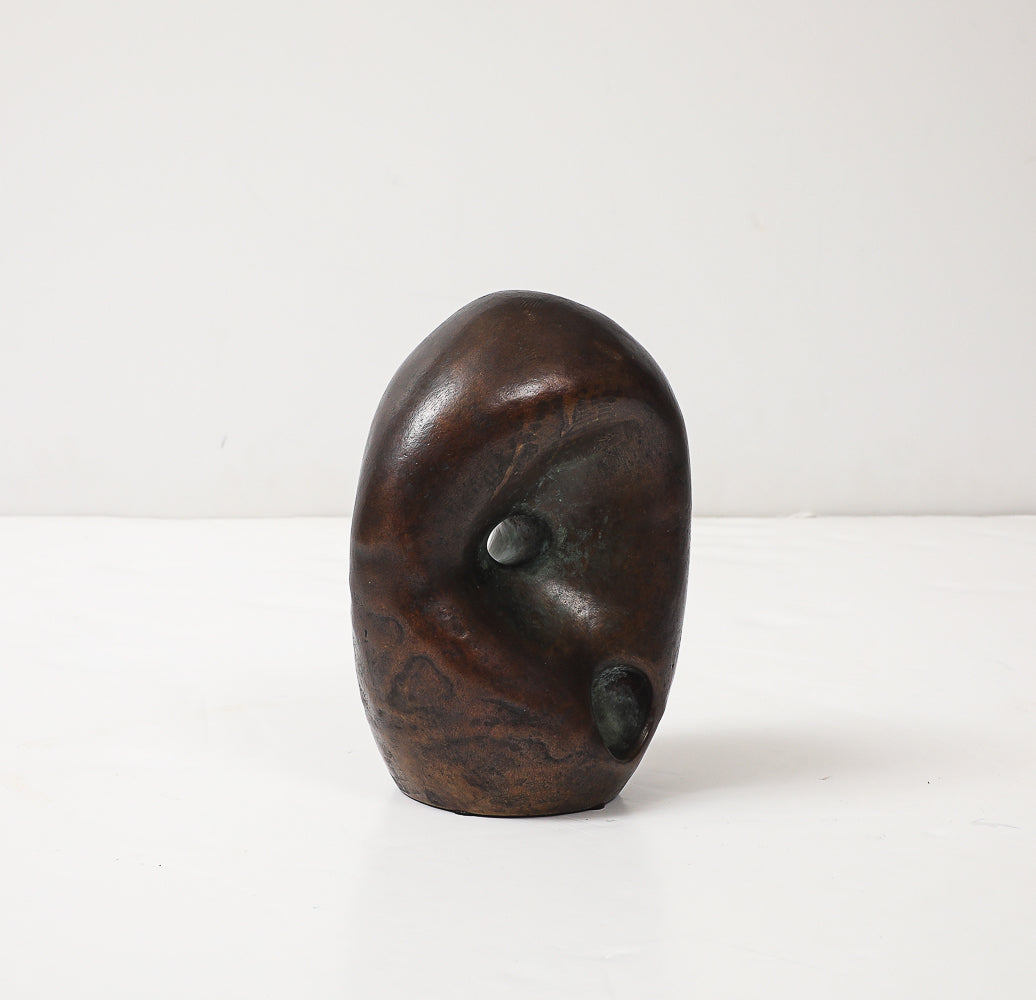 Pierced Sculpture Bronze 1 by David Haskell